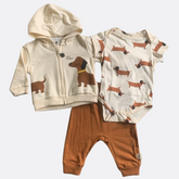 Conjunto de 3 Piezas perrito